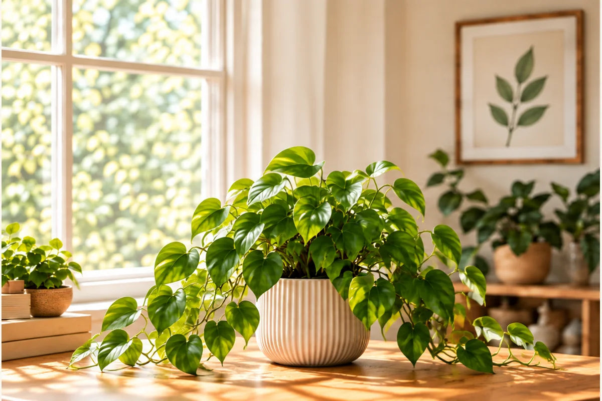Illustrative sprawling plant arrangement